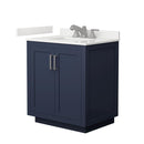 Miranda 30" Free Standing Single Basin Vanity Set with Cabinet and Quartz Vanity Top - image 11