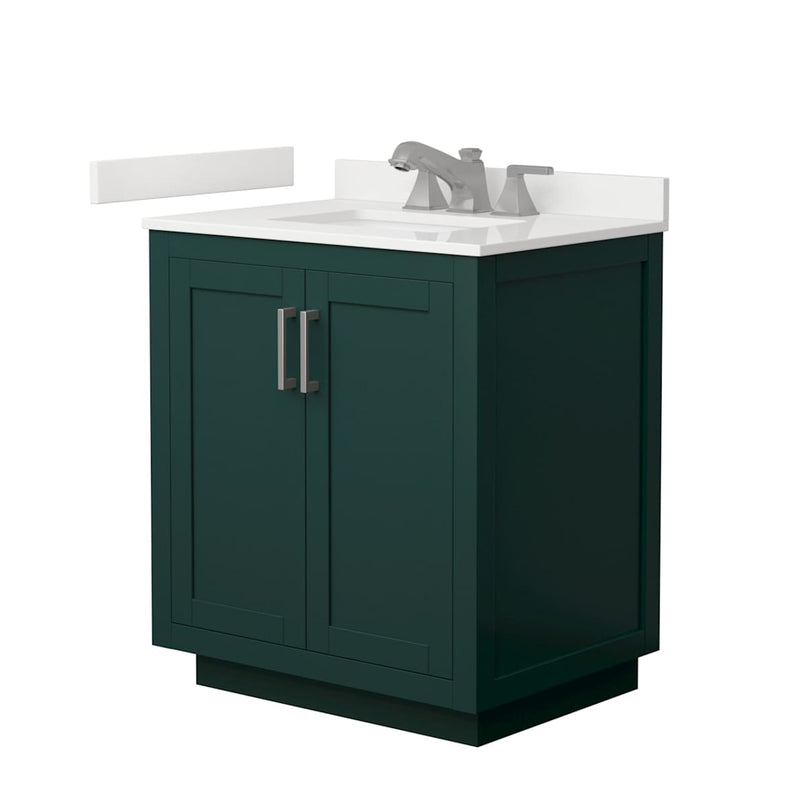 Miranda 30" Free Standing Single Basin Vanity Set with Cabinet and Quartz Vanity Top - image 15