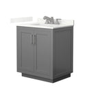 Miranda 30" Free Standing Single Basin Vanity Set with Cabinet and Quartz Vanity Top - image 18