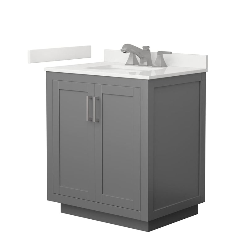 Miranda 30" Free Standing Single Basin Vanity Set with Cabinet and Quartz Vanity Top - image 19