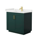Miranda 36" Free Standing Single Basin Vanity Set with Cabinet and Quartz Vanity Top - image 13