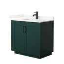 Miranda 36" Free Standing Single Basin Vanity Set with Cabinet and Quartz Vanity Top - image 16