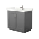 Miranda 36" Free Standing Single Basin Vanity Set with Cabinet and Quartz Vanity Top - image 17