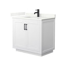 Miranda 36" Free Standing Single Basin Vanity Set with Cabinet and Quartz Vanity Top - image 18