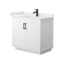 Miranda 36" Free Standing Single Basin Vanity Set with Cabinet and Quartz Vanity Top - image 19