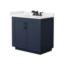 Miranda 36" Free Standing Single Basin Vanity Set with Cabinet and Quartz Vanity Top - image 8