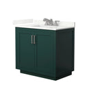 Miranda 36" Free Standing Single Basin Vanity Set with Cabinet and Quartz Vanity Top - image 14