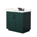 Miranda 36" Free Standing Single Basin Vanity Set with Cabinet and Quartz Vanity Top - image 16