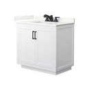 Miranda 36" Free Standing Single Basin Vanity Set with Cabinet and Quartz Vanity Top - image 18