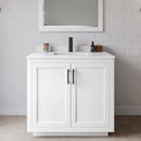 Miranda 36" Free Standing Single Basin Vanity Set with Cabinet and Cultured Marble Vanity Top - image 1