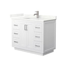 Miranda 42" Free Standing Single Basin Vanity Set with Cabinet and Quartz Vanity Top - image 21