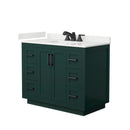 Miranda 42" Free Standing Single Basin Vanity Set with Cabinet and Quartz Vanity Top - image 16