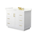 Miranda 42" Free Standing Single Basin Vanity Set with Cabinet and Quartz Vanity Top - image 19