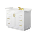 Miranda 42" Free Standing Single Basin Vanity Set with Cabinet and Quartz Vanity Top - image 20