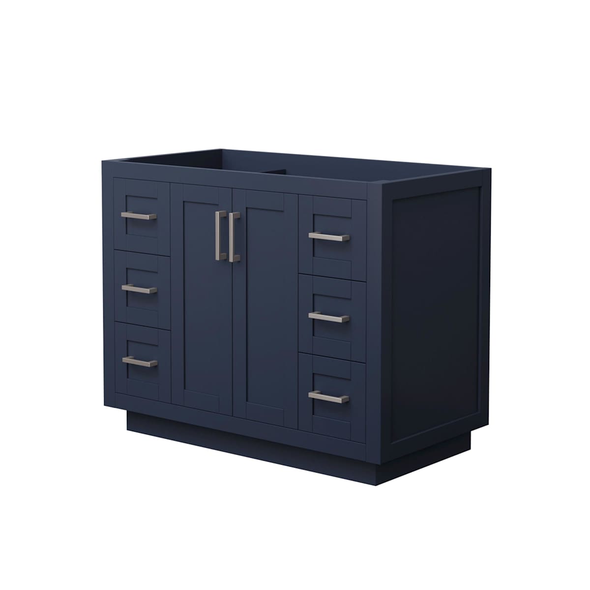 Miranda 42" Single Free Standing Vanity Cabinet Only - Less Vanity Top - image 1