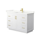 Miranda 48" Free Standing Single Basin Vanity Set with Cabinet and Quartz Vanity Top - image 19