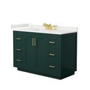 Miranda 48" Free Standing Single Basin Vanity Set with Cabinet and Quartz Vanity Top - image 12