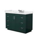 Miranda 48" Free Standing Single Basin Vanity Set with Cabinet and Quartz Vanity Top - image 14