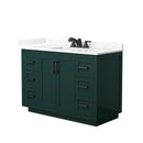 Miranda 48" Free Standing Single Basin Vanity Set with Cabinet and Quartz Vanity Top - image 17