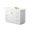 Miranda 48" Free Standing Single Basin Vanity Set with Cabinet and Quartz Vanity Top - image 21