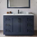 Miranda 48" Free Standing Single Basin Vanity Set with Cabinet and Marble Vanity Top - image 1