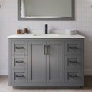 Miranda 48" Free Standing Single Basin Vanity Set with Cabinet and Cultured Marble Vanity Top - image 1