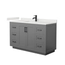 Miranda 54" Free Standing Single Basin Vanity Set with Cabinet and Quartz Vanity Top - image 12