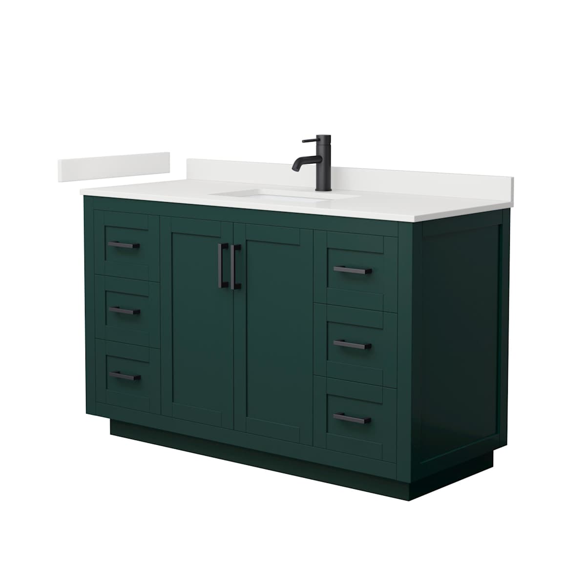 Miranda 54" Free Standing Single Basin Vanity Set with Cabinet and Quartz Vanity Top - image 18