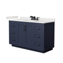 Miranda 54" Free Standing Single Basin Vanity Set with Cabinet and Quartz Vanity Top - image 8