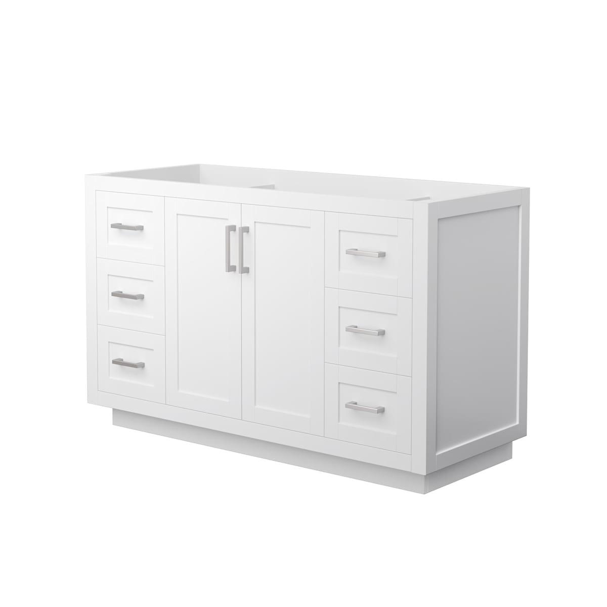 Miranda 54" Single Free Standing Vanity Cabinet Only - Less Vanity Top