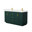 Miranda 60" Free Standing Double Basin Vanity Set with Cabinet and Quartz Vanity Top - image 13