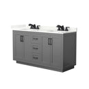 Miranda 60" Free Standing Double Basin Vanity Set with Cabinet and Quartz Vanity Top - image 13