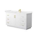 Miranda 60" Free Standing Single Basin Vanity Set with Cabinet and Quartz Vanity Top - image 11