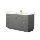 Miranda 60" Free Standing Single Basin Vanity Set with Cabinet and Quartz Vanity Top - image 20