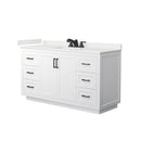 Miranda 60" Free Standing Single Basin Vanity Set with Cabinet and Quartz Vanity Top - image 12