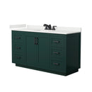Miranda 60" Free Standing Single Basin Vanity Set with Cabinet and Quartz Vanity Top - image 16