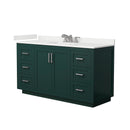 Miranda 60" Free Standing Single Basin Vanity Set with Cabinet and Quartz Vanity Top - image 20