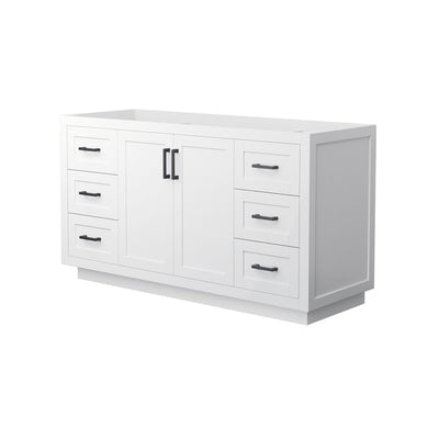 Miranda 60" Single Free Standing Vanity Cabinet Only - Less Vanity Top - image 1