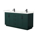 Miranda 66" Free Standing Double Basin Vanity Set with Cabinet and Quartz Vanity Top - image 21