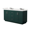 Miranda 66" Free Standing Double Basin Vanity Set with Cabinet and Quartz Vanity Top - image 18
