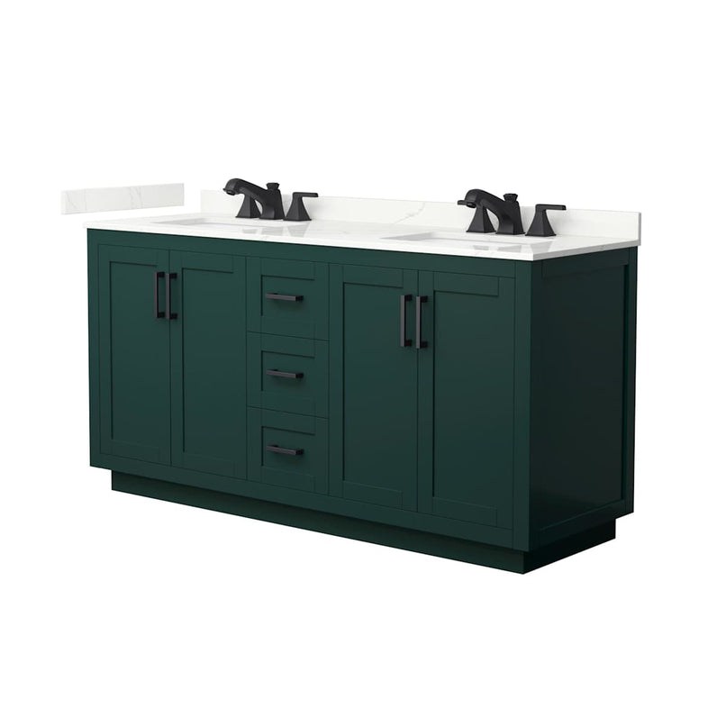 Miranda 66" Free Standing Double Basin Vanity Set with Cabinet and Quartz Vanity Top - image 21