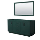 Miranda 66" Double Free Standing Vanity Cabinet - Less Vanity Top - image 1