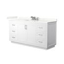 Miranda 66" Free Standing Single Basin Vanity Set with Cabinet and Quartz Vanity Top - image 10