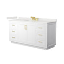 Miranda 66" Free Standing Single Basin Vanity Set with Cabinet and Quartz Vanity Top - image 11