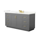Miranda 66" Free Standing Single Basin Vanity Set with Cabinet and Quartz Vanity Top - image 20