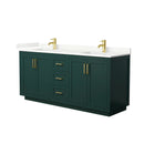 Miranda 72" Free Standing Double Basin Vanity Set with Cabinet and Quartz Vanity Top - image 15