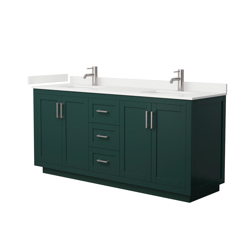 Miranda 72" Free Standing Double Basin Vanity Set with Cabinet and Quartz Vanity Top - image 18