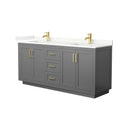 Miranda 72" Free Standing Double Basin Vanity Set with Cabinet and Quartz Vanity Top - image 19