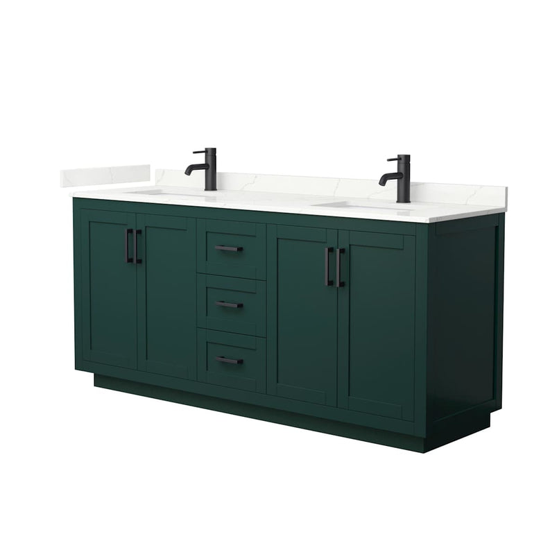 Miranda 72" Free Standing Double Basin Vanity Set with Cabinet and Quartz Vanity Top - image 21