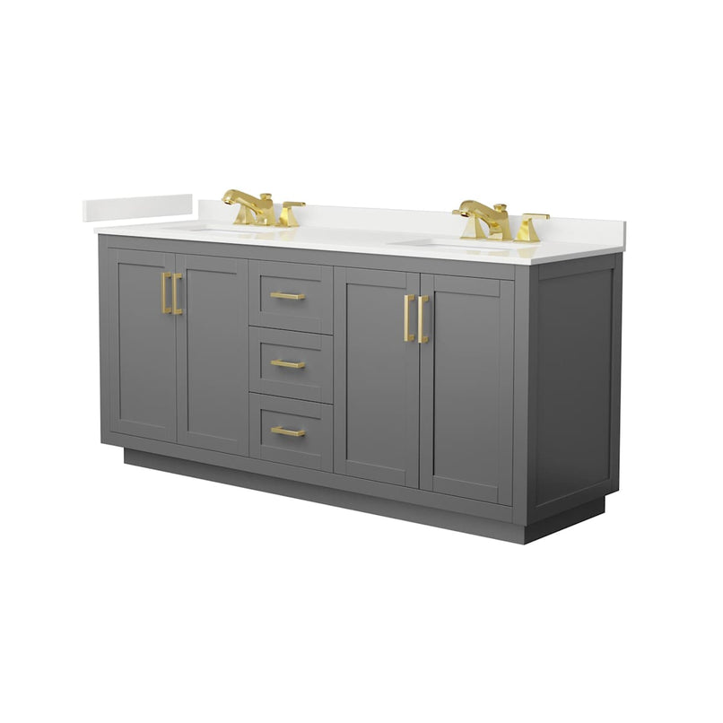 Miranda 72" Free Standing Double Basin Vanity Set with Cabinet and Quartz Vanity Top - image 20